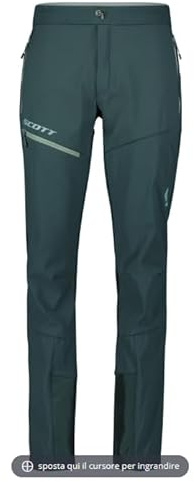 Scott - Herren Skihose Alp Explorair Softshell, Das Grün von Aruba, XL Plus Lungo