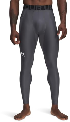 Ua Mens Ua Hg Armour Leggings Castlerock / / White Lg