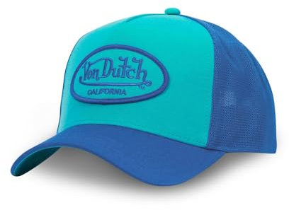 Von Dutch Kappe für Damen und Herren, Trucker-Kappe, verstellbar, blau, Einheitsgröße