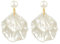 QLEUIFT 1 Paar Vintage Jakobsmuschel Ohrringe Perle Ohrstecker Weiße Muschel Ohrringe Böhmischen Erklärung Ohrringe Schmuck Für Frauen Und Mädchen