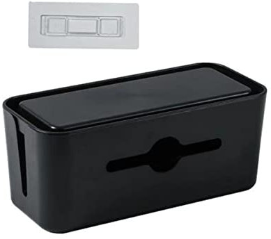 Uonlytech Kabelbox Für Ladekabel Und Stromkabel Kabelaufbewahrungsbox Mit Großer Kapazität Steckdosenbox Als Kabelversteckbox Praktisch Und Übersichtlich Für Zuhause Und Büro