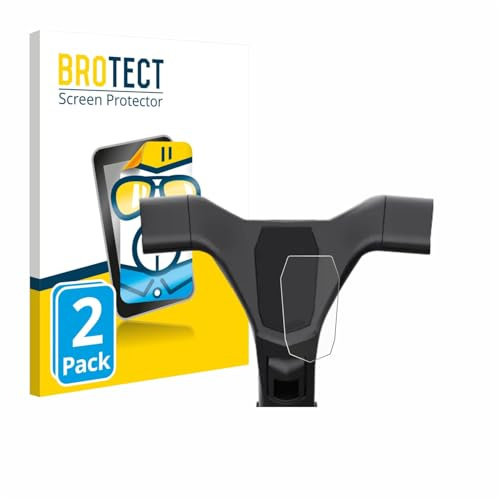 BROTECT Schutzfolie für Navee ST3 | 2 Stück Transparenter Displayschutz Made in Germany Klare Displayschutz-Folie Clear Einfache Montage Case-Friendly