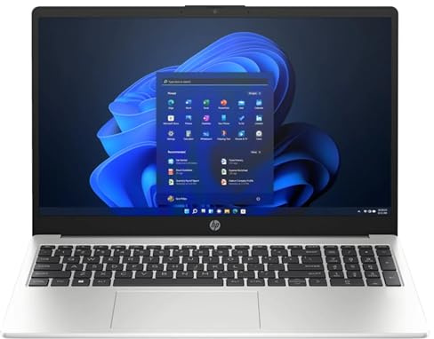 HP Laptop, 15,6 Zoll Full HD Display, AMD Athlon 7120U, 2 x 3.50 GHz, 512 GB SSD, AMD Radeon Graphics, Norton 360, Windows 11, Silber