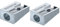STAEDTLER Einloch-Qualitäts-Aluminium-Anspitzer X (Silber, 2)