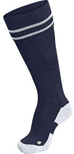 hummel Unisex Element Football Sport Socken, MARINE/WHITE, 31W / 34L EU