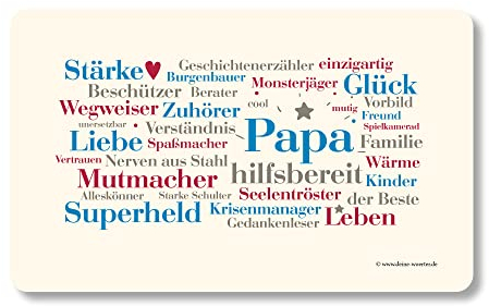 Frühstücksbrettchen Papa