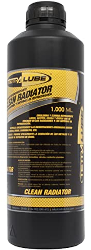 TETRA LUBE Limpiador Radiador Coche. 1L. Limpiador Sistema Refrigeración Desincrustante. Limpia Refrigeración para Coche