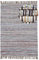carpetfine Flachgewebeteppich Kelim Chindi Braun 60x110 cm | Moderner Teppich für Wohn- und Schlafzimmer
