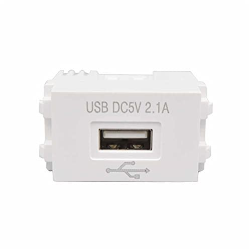 Módulo de alimentación USB 1PCS, panel de carga del teléfono móvil del transformador 2.1A del zócalo de 220V 5V