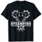 Steampunk Uhrwerk Maschine Schlüssel Zahnrad Mechanisch Goth T-Shirt