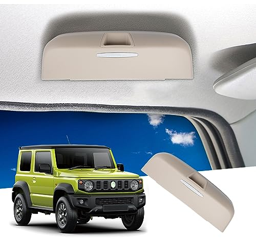 GAFAT Suzuki Jimny JB64W/JB74W 2018-2022 2023 Brillenhalter Brillenetui, Jimny Sonnenbrillenhalter Brillenetui Auto Innenraum Aufbewahrungsbox Organizer, Suzuki Jimny Zubehör