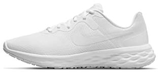 Nike Revolution 6 Straßenlaufschuh für Herren, White/White-White, DC3728-102, 45.5 EU (11.5 US)