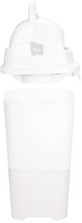 DiaperChamp - Un ensemble de mise à niveau MAXI (blanc)/seau à couches sans odeur