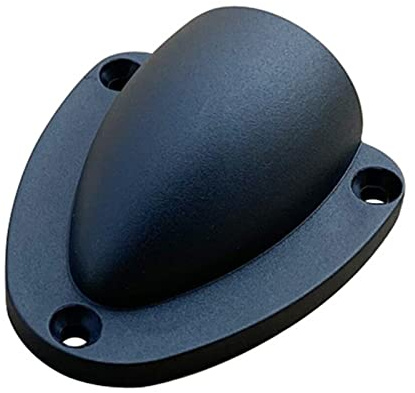 Wilitto Boot Clamshell Robuste Ultraleichte Starke Verformung Kabel Entlüftungsabdeckung Boot Zubehör Schwarz S