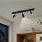 Eofiti LED Deckenstrahler 3 Flammig Schwarz Spotleuchte Inkl. 3x 3W G9 LED 360LM Neutralweiß 4000K Küchenlampe Schwenkbar Deckenlampe Spots Modern Deckenspot für Garderobe Schlafzimmer Esszimmer