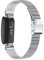 KINKUUN Ersatzarmband kompatibel mit Fitbit inspire 2 Ersatzarmbänder Armband Uhrenarmbänder.(Silber-)