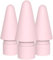 Tucana Pen Tips Compatible for Apple iPad Pencil 1st & 2nd Generation (3-Pack) (Pink)