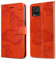 DENDICO Coque pour Vivo Y21S / Vivo Y21 / Vivo Y33S, Papillon Imprimé Housse en Cuir PU Magnétique Portefeuille, Étui à Rabat pour Vivo Y21S / Vivo Y21 / Vivo Y33S, Orange