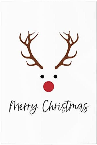 JUNIWORDS Poster, Merry Christmas Deer, 30 x 45 cm (1009017)