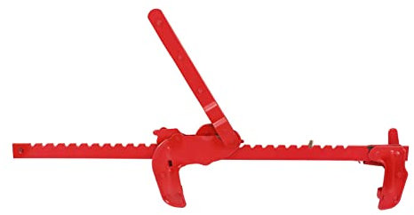 Tendeur de Clôture, Tendeur Barbelé en Acier Inoxydable Robuste avec Design à Cliquet, Tigeur de Fil de Fer Barbelé portable à Main, Utilisé pour la Réparation de Clôture de Fil Barbelé