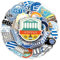Bric Dodo 50 Stück Greece Aufkleber Auto Laptop Telefon Gitarre Skateboard Motorrad Fahrrad Greece Stickers Set Vinyl Wasserdicht Aesthetic Aufkleber für Jugendliche Kinder Erwachsene