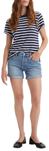 Levi's 501 Rolled Short, Pantaloncini, Donna, Must Be Mine Short, 27W