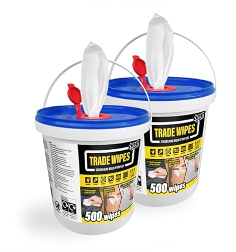 One Chem Trade Wipes 2 x 500 Wipes Strong and Multi-Purpose