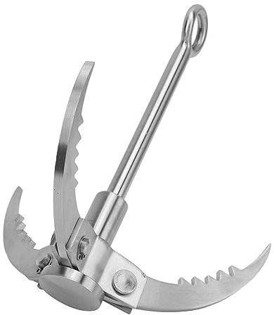 Huairdum Rampino alpinismo, gancio da arrampicata in acciaio inox per sport all'aria aperta