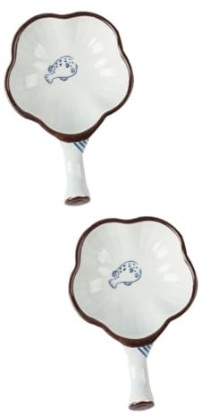 Cabilock 2 Stk Tintenschale Beilagenschalen Tintenteller Aus Ton Schüsseln Zum Dippen Von Saucen Sumi-e Malerei Tintenbehälter Sushi-dip-schalen Sumi-zeichensatz Keramik Wasserkocher