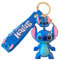 Gugatad 1 Stitc Portachiavi,Portachiavi Simpatico Cartone Animato Figura, PPortachiavi Da Ragazzo Ragazza,Regalo per Bambini e Compleanni Decorazione Chiave Portachiavi（blu