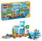LEGO Animal Crossing Flieg mit Dodo Airlines, Videospiel-Spielset, Flughafen-Spielzeug, Wasserflugzeug und Pilot-Minifigur, Geschenk für Mädchen und Jungen ab 7 Jahren 77051