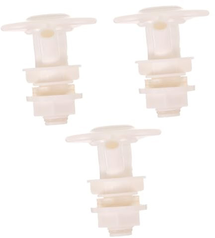 Angoily 3St Kühltaste easy putz Wasserhahn für Eimer Eis Eimer Wassereimer-Zapfhahn Wasserzapfhahn aus Kunststoff Wasserspender Wasserspeier Thermobox Knopf Gefrierschrank Plastik
