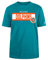MIAMI DOLPHINS Unisex NFL Regular High Density Ink Screenprint Front Graphic Original Team Color T-Shirt, Turquoise, XXL EU