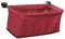 perfk Bollerwagen Faltbar Aufbewahrungstasche Wagon Cart Hecktasche,für Strandwagen Klappbar Universal Wagon Korb für Outdoor Camping Garten, Rot