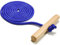 euluoziqing Schlittenseil Zugseil, 1,8m Schlitten Zugseil, Schlittenseil mit Holzgriff, Zugleine für Schlitten und Rodel im Winter (Blau)