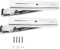 MUNEFE 2x Microwave Oven Shelf, Microwave Mounting Kit, Microwave Oven Bracket, Suitable for Ensuring A Rugged Installation