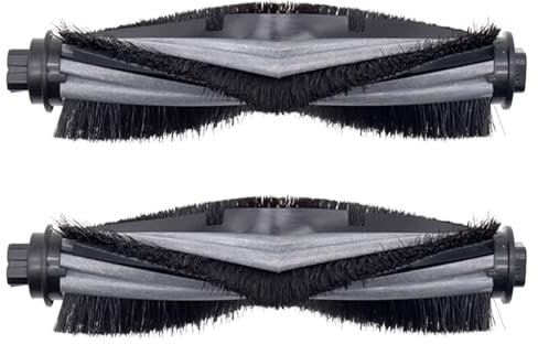 2 Hauptbürste kompatibel mit Yeedi K650, Gummibürsten Tierhaarbürste, Selbstreinigender Roboter-Staubsauger, Staubsauger Zubehör