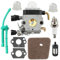 carburatore macchina diserbante Tagliaerba Kit carburatore Tosaerba Carburatore Filtro aria carburante Guarnizione Carb per STIHL FS38 FS45 FS46 FS55 KM55