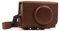 MegaGear MG1174 Canon PowerShot SX740 HS, SX730 HS Ever Ready Leder Kameratasche - Dunkelbraun