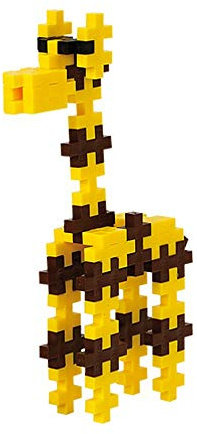 Plus-Plus 300.3751 9603751 Geniales Konstruktionsspielzeug, Basic, Safari, Bausteine-Set, 70 Teile, Mehrfarbig