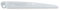 Gomeboy Lame de Rechange Droite scie Silky GOMBOY 240 mm 10 Dents - 3 cm