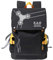 WANHONGYUE Sword Art Online SAO Anime Cosplay Unisex Backpack 15.6 Zoll Laptop Rucksack Schulranzen Reisetasche Gelb / 2