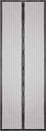 MAXXMEE Tür-Moskitonetz Wohnwagen | Insektenschutz mit Magnetverschluss | Einfache Montage ohne Werkzeug [halbtransparent]