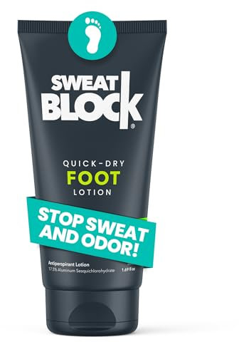 SweatBlock Quick Dry Feet Anti-Transpirant-Lotion