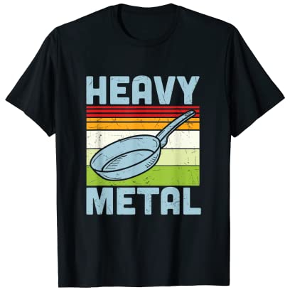 Ustensile de cuisine en fonte lourde en métal T-Shirt