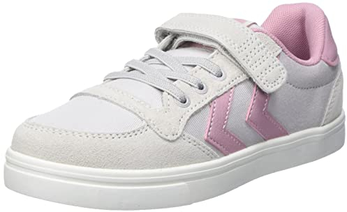 HUMMEL Slimmer Stadil Low JR Sneaker, LUNAR Rock, 28 EU