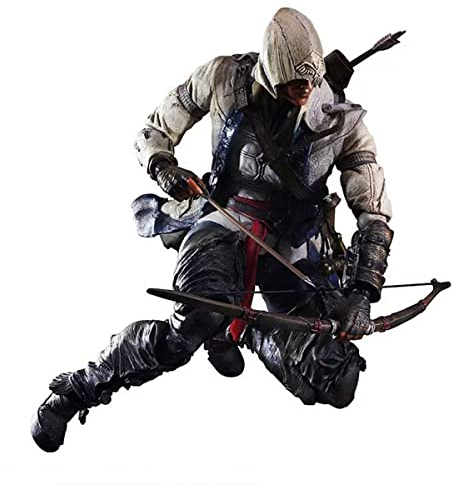 LICHOO Assassin's Creed III Figurine d'action de personnage de collection en PVC Décoration de bureau