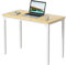 CubiCubi Schreibtisch Klein, 60 x 40 x 75 cm, computertisch PC Tisch, Heimbüro Schreibtisch, Küchentisch, Industriedesign für Zuhause, Büro, Arbeitszimmer, Schreiben, HellBraun