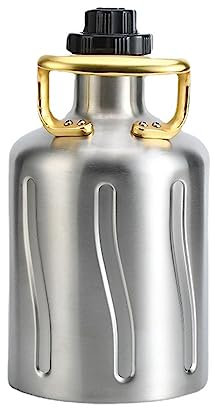 4L Large-Capacity Beer Jug Portable Craft Beer Jug Double-Layer Fresh-Keeping and Cold-Keeping Outdoor Car Trunk Mobile Stall