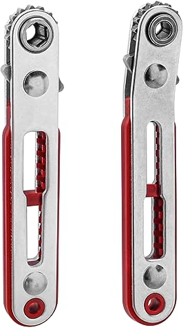 Treki 2 mini chiavi a cricchetto a 90 gradi, cacciavite con manico esagonale da 1/4, mini cacciavite a cricchetto, testa piatta + gomito per riparazione utensili a mano